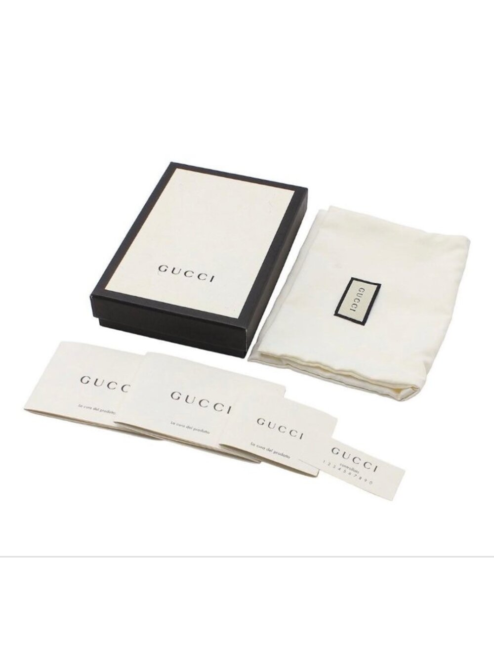 Gucci Guccissima Leather Coin Case Card - Picture 9 of 9